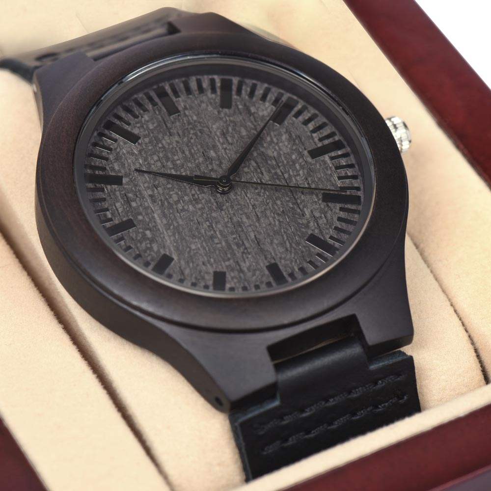 Automatic Watch Day Message Card - Luxury Openwork Wristwatch